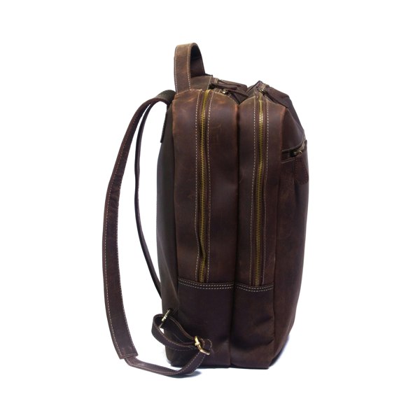 Lepcha Vintage Leather Backpack - DÖTCH CLUB