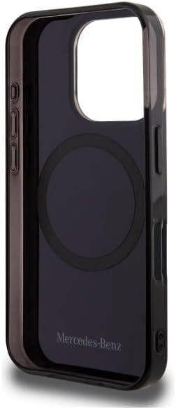Mercedes MB Double Layer BiColor Case with MagSafe for iPhone 16 Pro Max 6.9" Blue - MEHMP16X23HBIKV