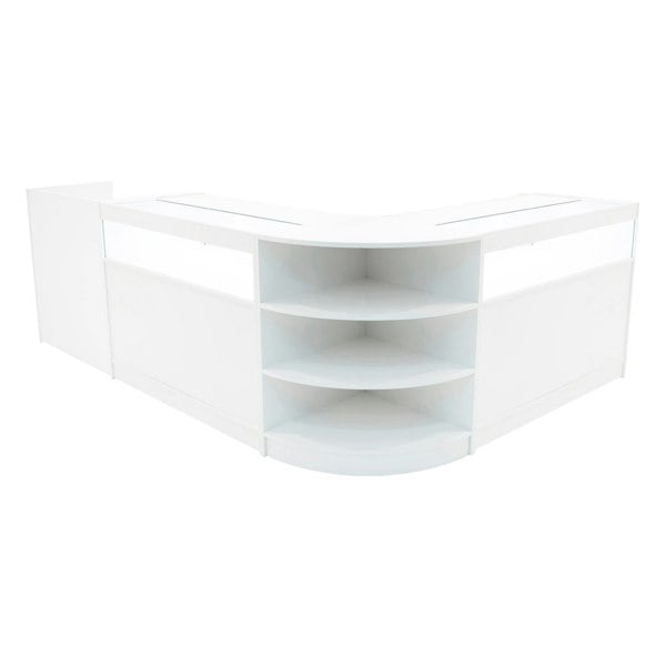 Monstershop Sagittarius LED Shop Counter Set LM60, TB60 & 2 x B1200 - White