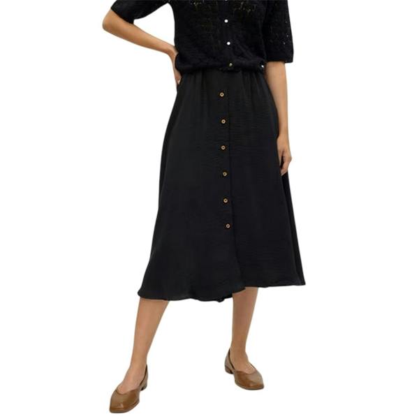 Vero Moda Womens/Ladies Laney A-line Midi Skirt - Black - 