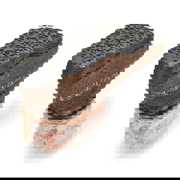 Gumbies Ossa Men's Slipper Boots - Chocolate & Cream