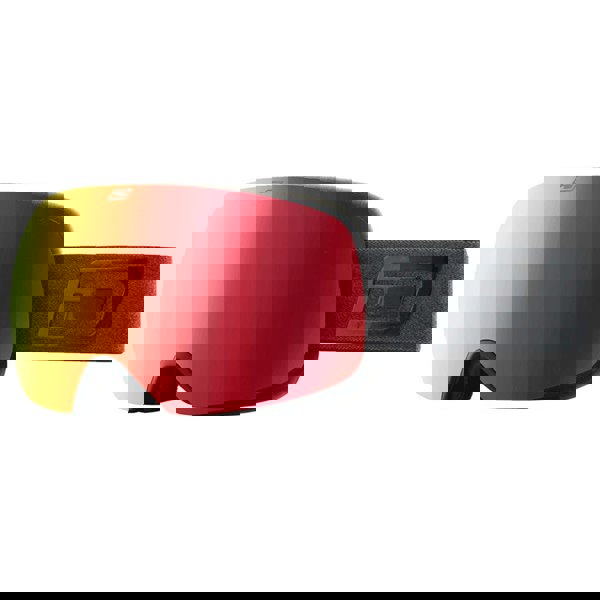 Dirty Dog MUTANT ORACLE - Black with Red Fusion Mirror & Yellow Lens