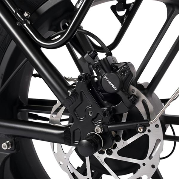 Hygge Bikes Vester 2026 - Folding Fat Tyre E-Bike 48V 14Ah - Onyx Black