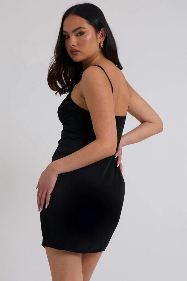 Urban Bliss Gathered Front Mini Dress