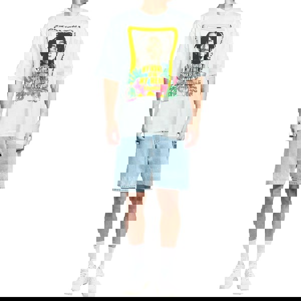 Dsquared2 Skater Fit Home Is In My Head Logo White T-Shirt XS