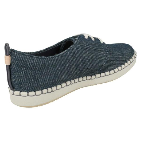 Clarks Ladies Clarks Casual Lace Up Trainers Step Glow Lace