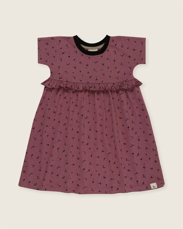 organic cotton Pink Seedling Print Dress - image 2