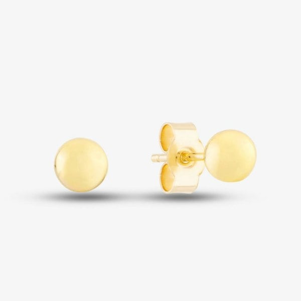 T. H. Baker 9ct Yellow Gold Ball Stud Earrings SE069