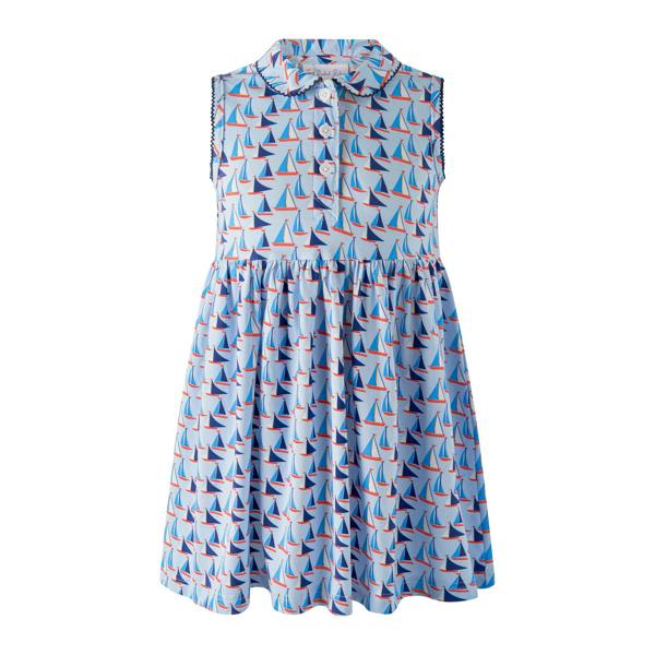 Rachel Riley Sailboat Jersey Dress