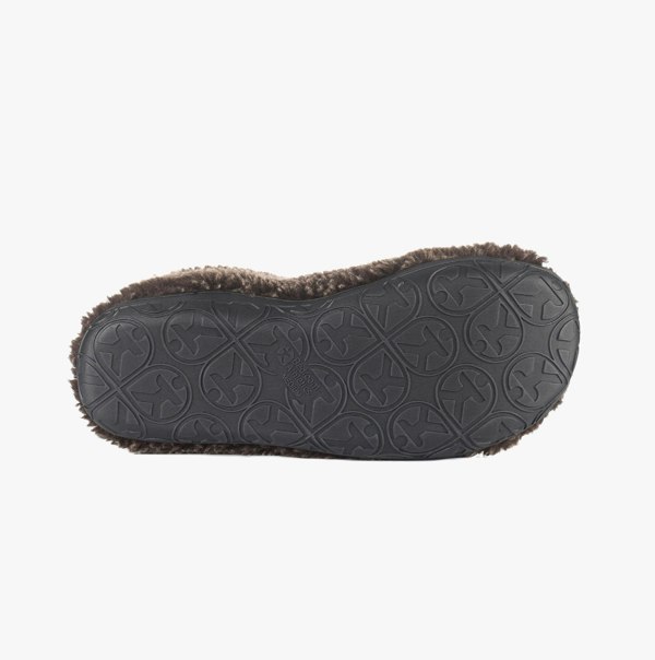 Bedroom Athletics GOSLING Mens Boot Slippers Washed Dark Chocolate