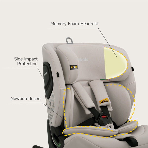 JoviKids Cici TT Car Seat - Milkstone