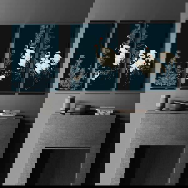 Living Room Gallery Wall | Set of 3 Asian Inspired Wall art Prints