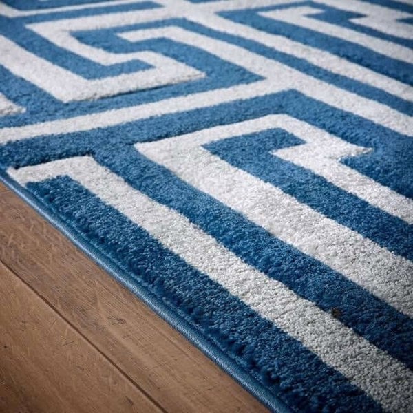 The Rugs Elegant Greek Key Geometric Rug | Durable & Stylish