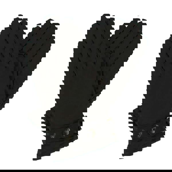 Eastern Counties Leather Mens Anton Strap Gloves - Black