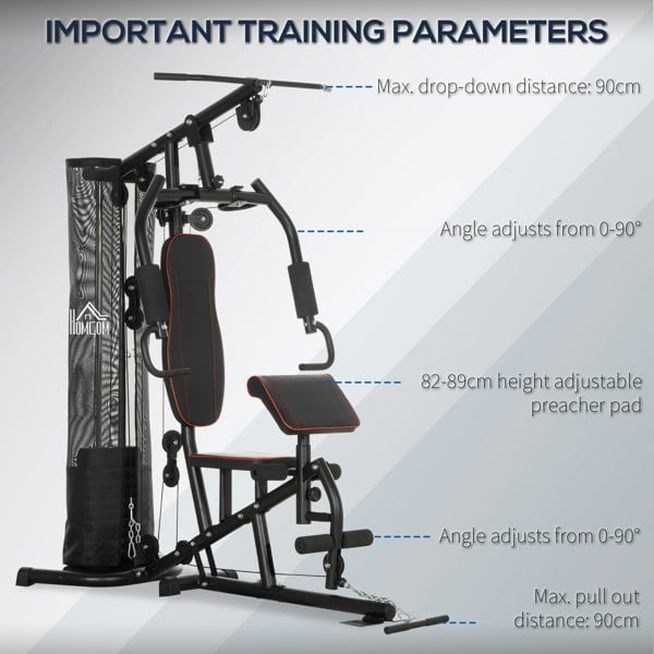 Multi-Exercise Gym Station