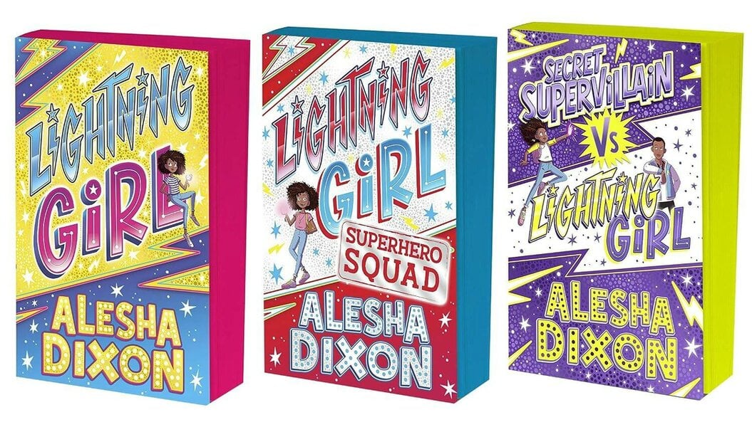 Alesha Dixon Lightning Girl Series 3 Books Collection Set (Lightning Girl, Superhero Squad, Secret Supervillain vs Lightning Girl)