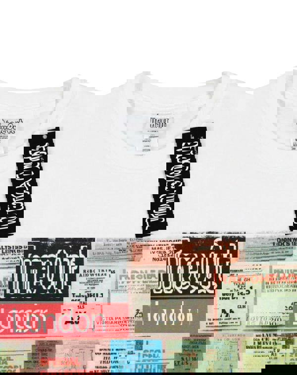 Time Out Mens White Magazine Cover Print Short Sleeved T-Shirt