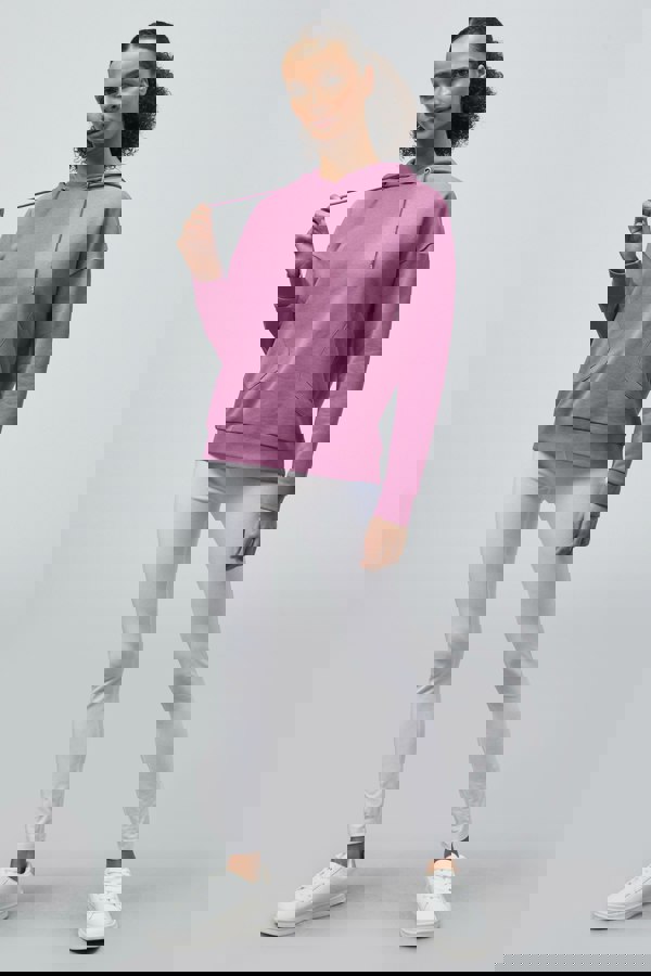 ENORSIA Slanty Patch Pocket Hoodie