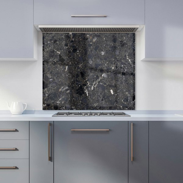 Warren Reed - Designer Dark Grey Quartz Effect Kitchen Splashback