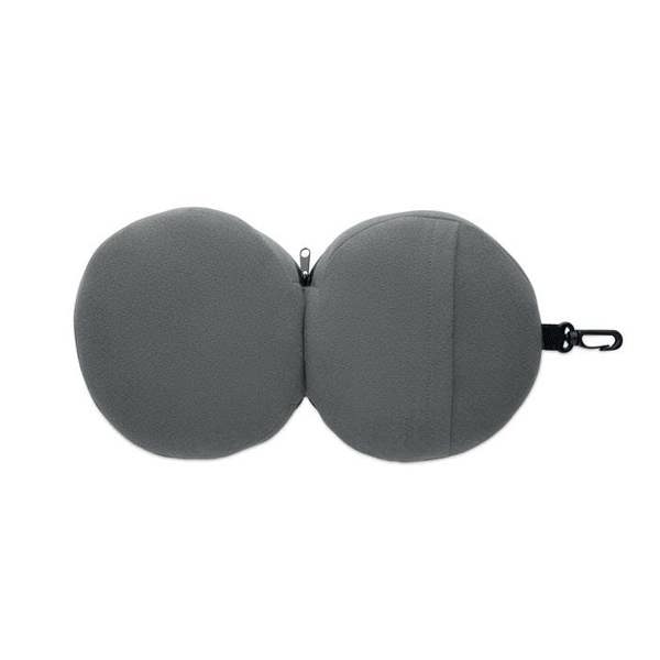 MidOcean 2 in 1 Soft Nuit Travel Set - Stone Grey - 