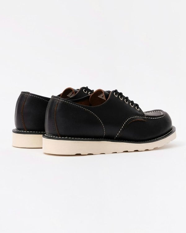 Red Wing Shop Moc Mens Oxford Shoes - Black Prairie