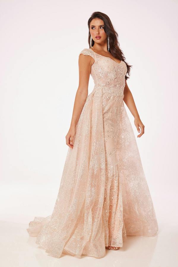 LuvForever Light Pink Maxi Dress