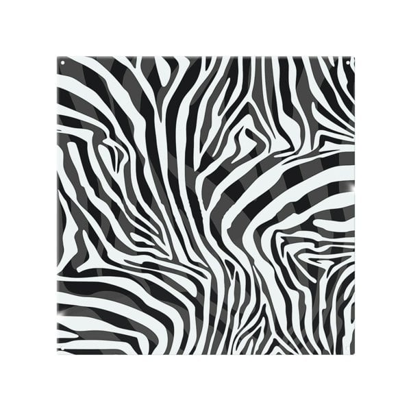 Benjamin Tate Design Zebra Animal Print Splash Back