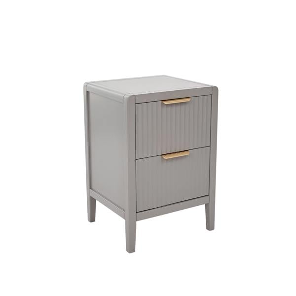 Cabinet Bits Castel 2 Drawer  Bedside Table