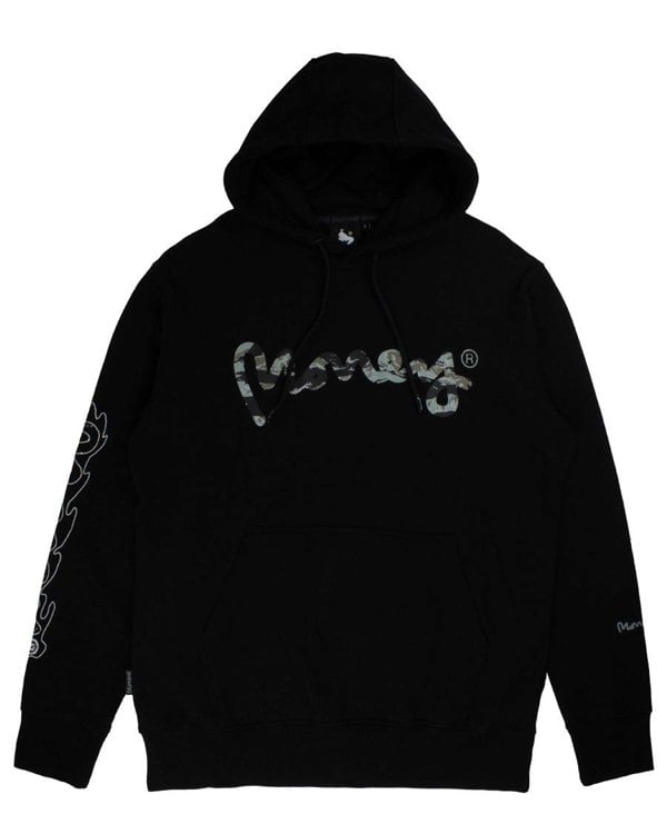 Money Woodland Camo Fill Hood Black