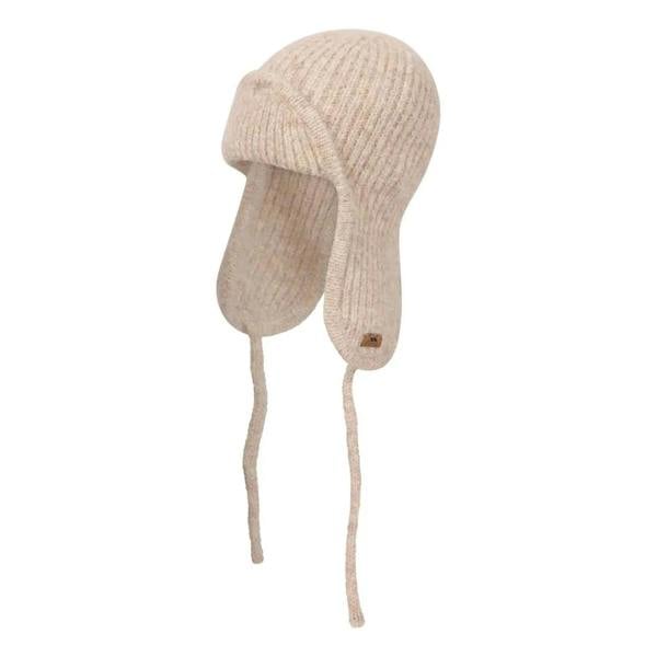 Trespass Womens/Ladies Hika Ribbed Winter Hat - Soft Stone - 