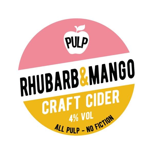 PULP Cider PULP Rhubarb & Mango 4% 20L BIB (35 Pints)
