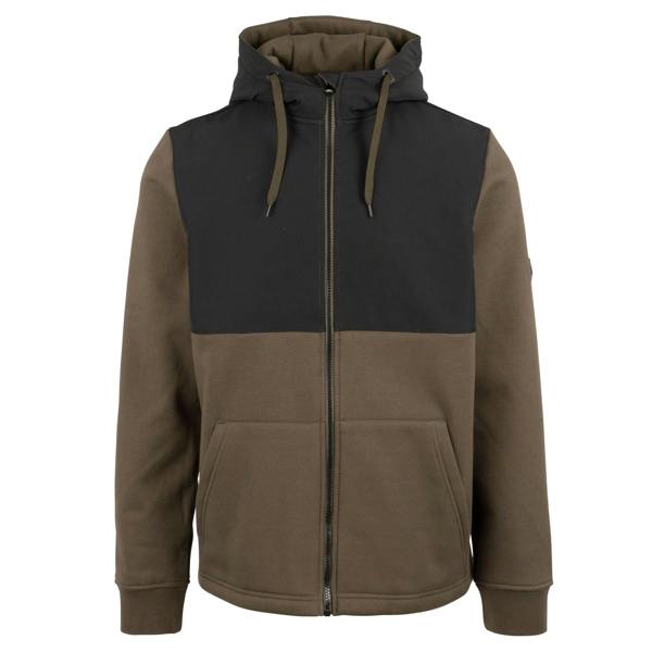 Trespass Mens Critch Drawcord Full Zip Hoodie - Dark Vine - 