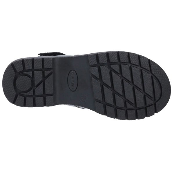 Hush Puppies Gracie Senior Patent Leather Girls's Patent Black Shoes