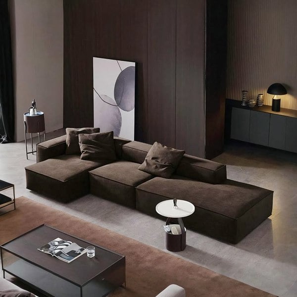 Hee Nordic Sofa, Two Seater, Three Seater Sofa, Corner Sofa, Suede-Weilai Concept-Weilai Concept