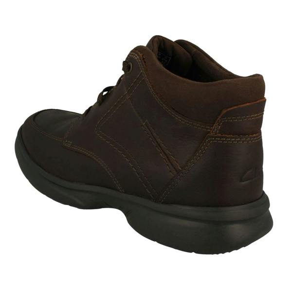Clarks Mens Clarks Ortholite Featured Lace Up Ankle Boots Bradley Mid