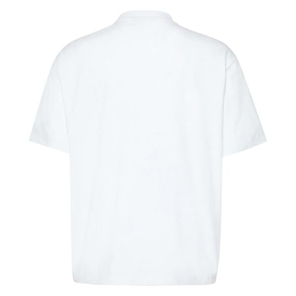 Calvin Klein Mens Jeans Bubble Regular T-Shirt - Brilliant White - 