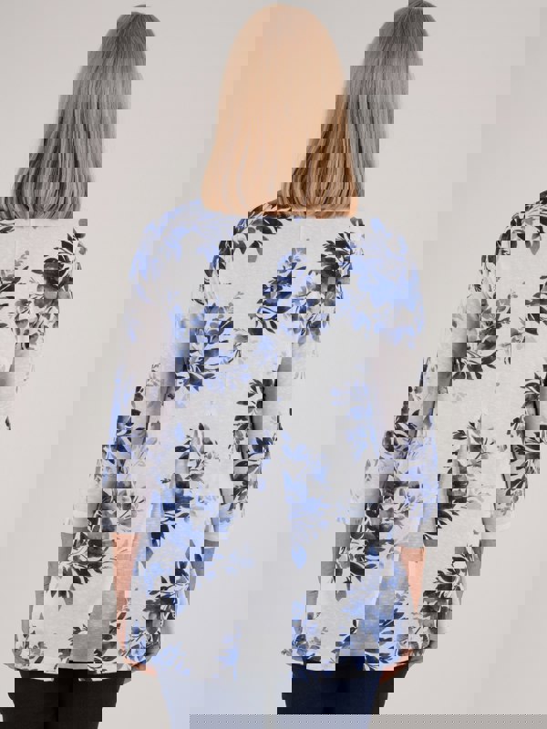 TIGI-Wear 2 Layer Floral Top