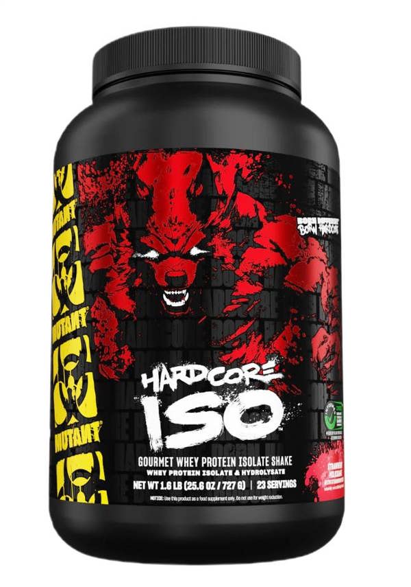Mutant Hardcore Iso, Strawberry Milkshake - 727g
