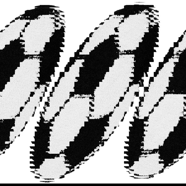 Catherine Lansfield It's A Goal Football Shaped Rug