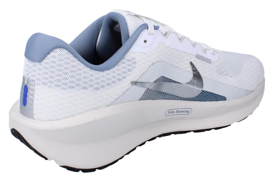 Nike Downshifter 13 Mens Running Trainers Fd6454 Shoes  102 - White Metallic Silver 102 - Photo 2