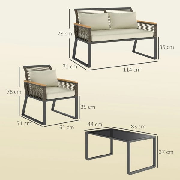 Garden Sofa Set