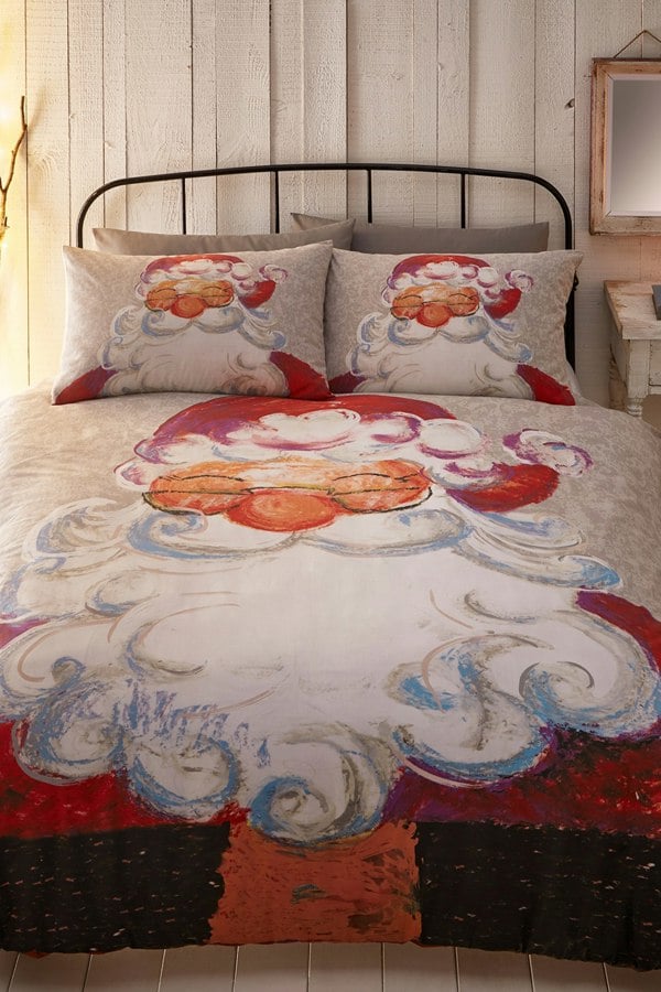 Portfolio Home Santa Duvet Cover and Pillowcase