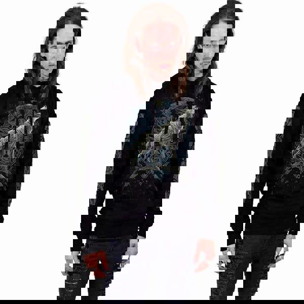 Spiral Direct CELTIC WOLF - Hoody Black