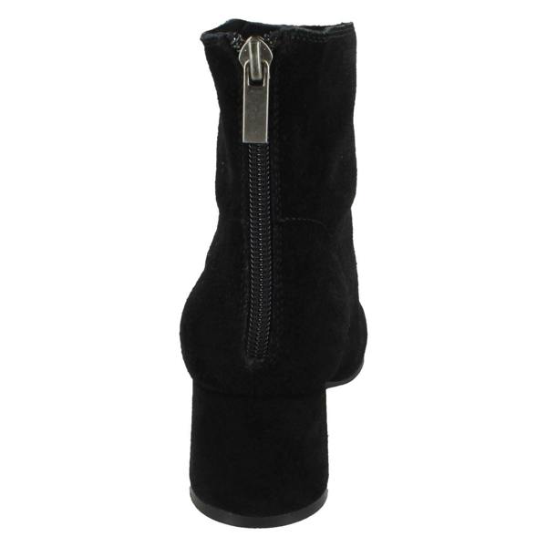 Leather Collection Ladies Leather Collection Suede Leather Ankle Boots F50966