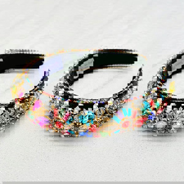 Colourful Headband Statement Hair Band Party Headpiece Gems