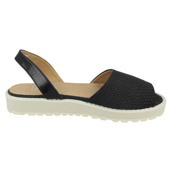 Down to Earth Ladies Down To Earth Slingback Casual Sandals