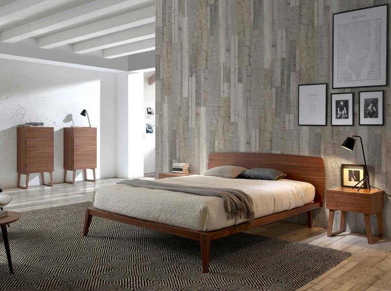 Angel Cerdá Walnut Bed 7178