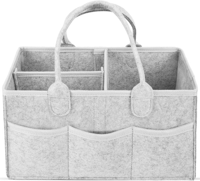 Anymom Anysort Mommy Baby Changing Bag Light Grey Organizer Stackers