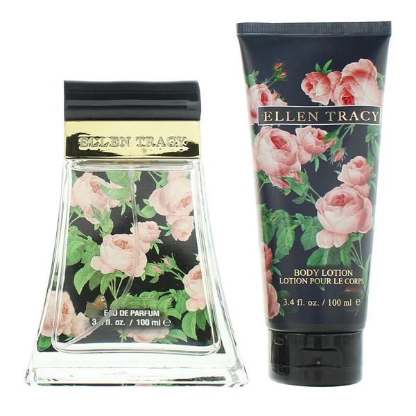Ellen Tracy Courageous Eau de Parfum 100ml + Body Lotion 100ml Gift Set for Her