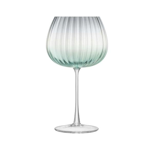 LSA Dusk Balloon 650ml Goblet Set of 2 Green Grey